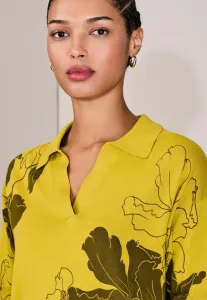 Мягкая на ощупь рубашка поло Next, Citrine Yellow