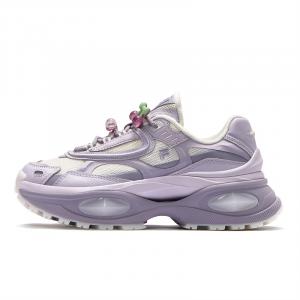 FILA FUSION Низкие повседневные туфли BIANCO III женские, белые, фиолетовые