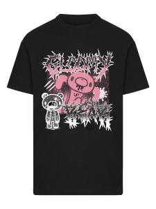 Рубашка F4NT4STIC Gloomy Bear The Naughty Grizzly, Black/Mottled Black