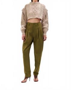 Женские брюки Cathy в цвете «милитари-зеленый» Ronny Kobo, Military Green