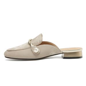 Тканые сандалии с закрытым носком, женские, абрикосовые DAPHNE, Apricot