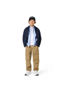 Стеганая легкая куртка Boss Kidswear, Navy