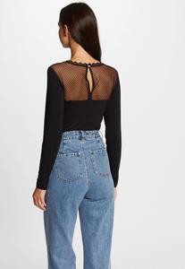 Топ с длинными рукавами MORGAN  Morgan, черный