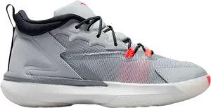 Кроссовки Jordan Zion 1 PS Light Smoke Grey, серый