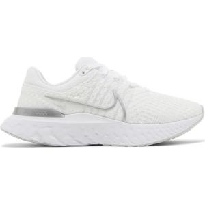 Кроссовки Nike Wmns React Infinity Run Flyknit 3, белый/серый