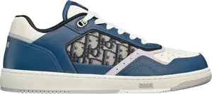 Кроссовки Dior B27 Low Dior Oblique - Blue Grey, синий