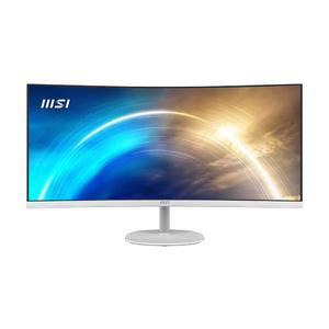 Монитор MSI Pro MP341CQW, 34", 3440 x 1440, 100 Гц, VA, белый