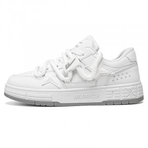 Кеды, обувь для скейтборда унисекс с низким верхом Warrior, черный