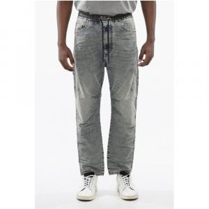 Джинсы Jogg D-AMAGE 2040, однотонные, с кулиской на талии 18 Diesel, Gray