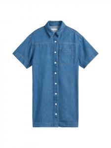 Marc O'Polo DENIM Свободное джинсовое платье бирюзового цвета