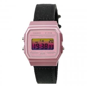 CASIO Часы Retrofit Series Quartz Movement Nylon Strap Watch Men's Watch Pink Watch Dial