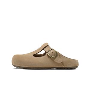 Женские сандалии с закрытым носком, устойчивые к истиранию и нескользящие BELLE, Apricot