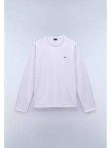 Футболка "Salis Ls 1" белого цвета Napapijri