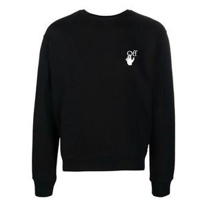 Толстовка men's fw21 arrow pattern loose fit black Off-White, черный