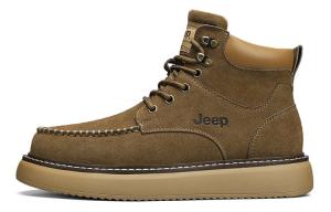 Мужские Ботинки цвета хаки/ярко-желтый/антрацитовый/черный Jeep