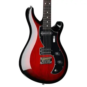 Электрогитара PRS Paul Reed Smith S2 Vela, инкрустация точками (с чехлом), цвет Scarlet Sunburst
