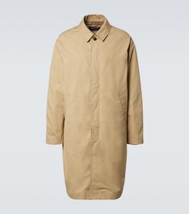 Пальто из хлопка с принтом Undercover, бежевый