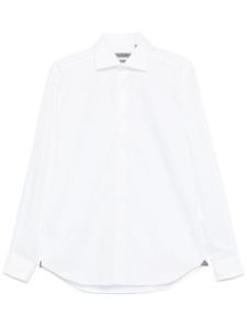 Хлопковая рубашка Corneliani, белый