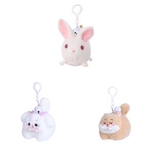 Вибрирующая игрушка-щенок с веревкой для движения вращающихся котят плюшевый кулон высота 14см Le Jil