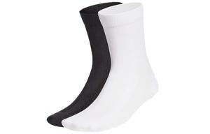 Структурированные носки до середины икры Женские 2 пары Черный/Белый Adidas Originals