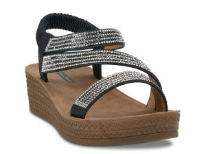 Сандалии GC Shoes Ruby Wedge Sandal, черный