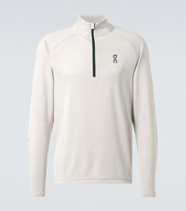 Климатическая техническая толстовка с полузастежкой On, серебряный