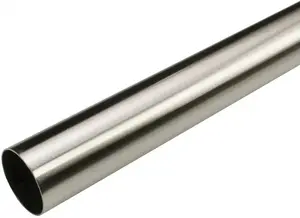 Карниз Liedeco "Карниз, Liedeco, стильная трубка Ø 28 мм (1 шт.)", 1 направляющая, фиксированный размер 160 см, Ø28мм, цвет edelstahlfarben