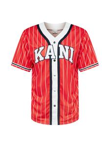 Рубашка на пуговицах классического кроя Karl Kani, красный