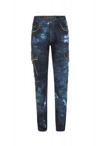 Джинсы с ярким эффектом CIPO & BAXX, синий