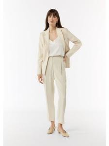 Брюки 8013_светло-бежевые comma