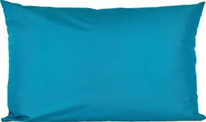 Декоративная подушка для отдыха на открытом воздухе JACK 40x60 см с водоотталкивающим наполнителем XXL, эффект лотоса для садового стула, цвет: петролеум