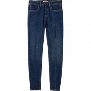 Укороченные джинсы MIU MIU, синий