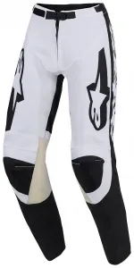 Гоночные штаны Riway Alpinestars, белый/черный