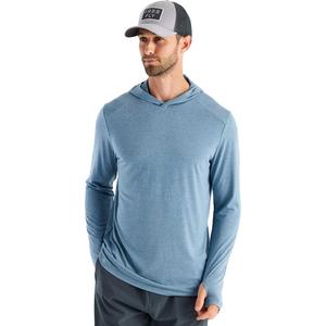 Мужская толстовка Bamboo Shade Free Fly, Heather Slate Blue