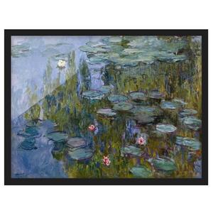 Картина Bilderwelten Claude Monet Seerosen Nympheas I, фиолетовый