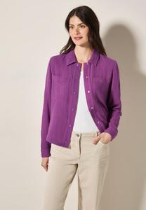 Блузка на пуговицах Cecil, фиолетовый