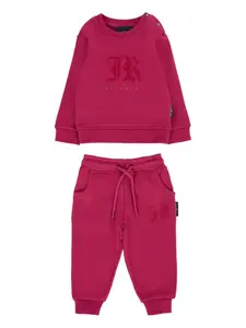 Спортивный костюм с логотипом John Richmond Junior, фиолетовый