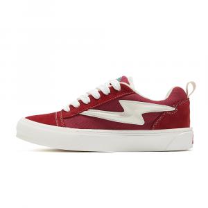 Низкие кроссовки для скейтбординга Tianmu Puffy Shoes унисекс TINMUU, Burgundy