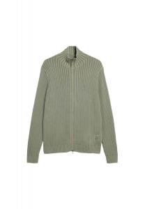 ARMEDANGELS Кардиган из трикотажа в зеленом цвете