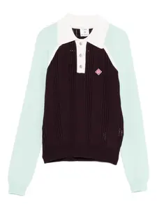 Поло в стиле колор-блок CASABLANCA, красный