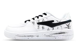 Кеды мужские, обувь для скейтбординга низкая белый/черный Erke