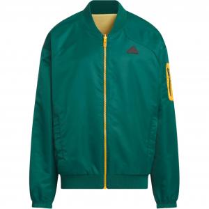 Школьная куртка Adidas, зеленая