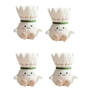 Милый бадминтон Fufu мягкая и игривая кукла плюшевый кулон 10см высота CHUNTUSHU