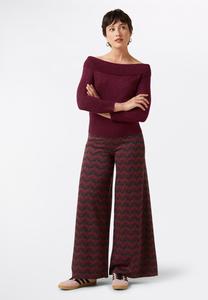 Брюки King Louie Trousers, Bordeaux Red/Red