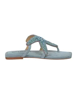 Сандалии Star на плоской подошве Alma En Pena, синий