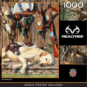 Шедевры Realtree - пазл из 1000 деталей, полностью изношенный Masterpieces Puzzles, multicolor