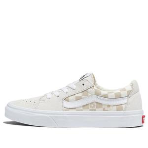 Кроссовки sk8-low floral check 'white' Vans, белый