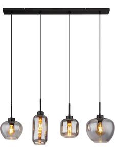 Globo lighting Подвесной светильник "Мэтт" черного цвета - (Ш)24 x (В)120 см