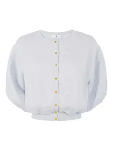 Кардиган на пуговицах Elisabetta Franchi, синий