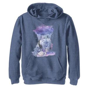 Толстовка с капюшоном fleece Winnie the Pooh Eeyore для мальчиков 4-20 с водяным рисунком дождевого облака Disney